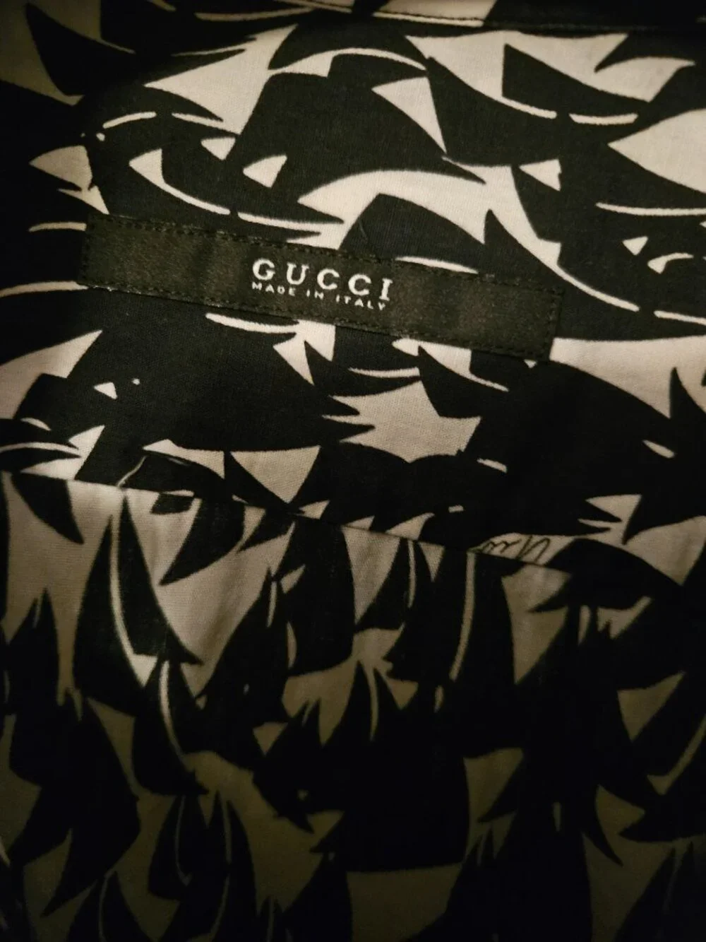 GUCCI SHIRT MENS BUTTON UP TOM FORD ERA